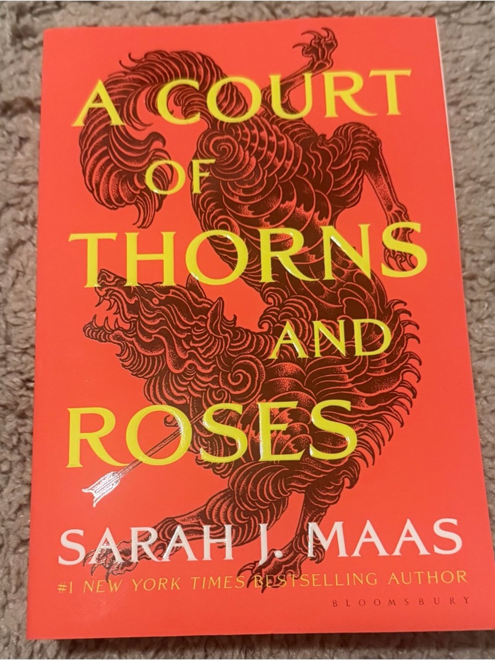 Bundle Price - $7 - BOOK - A Court of Thorns and Roses by Sarah J. Maas